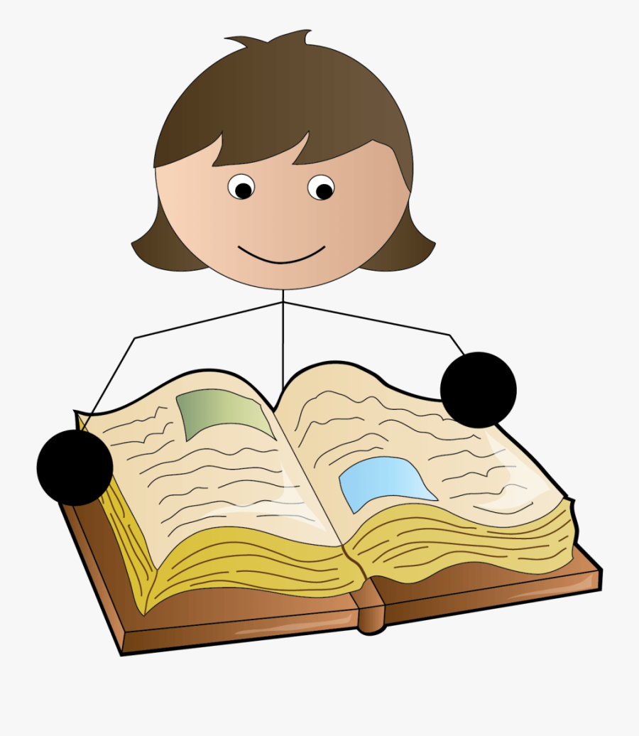 Teaching Toddlers How To Read - Cartoon, Transparent Clipart