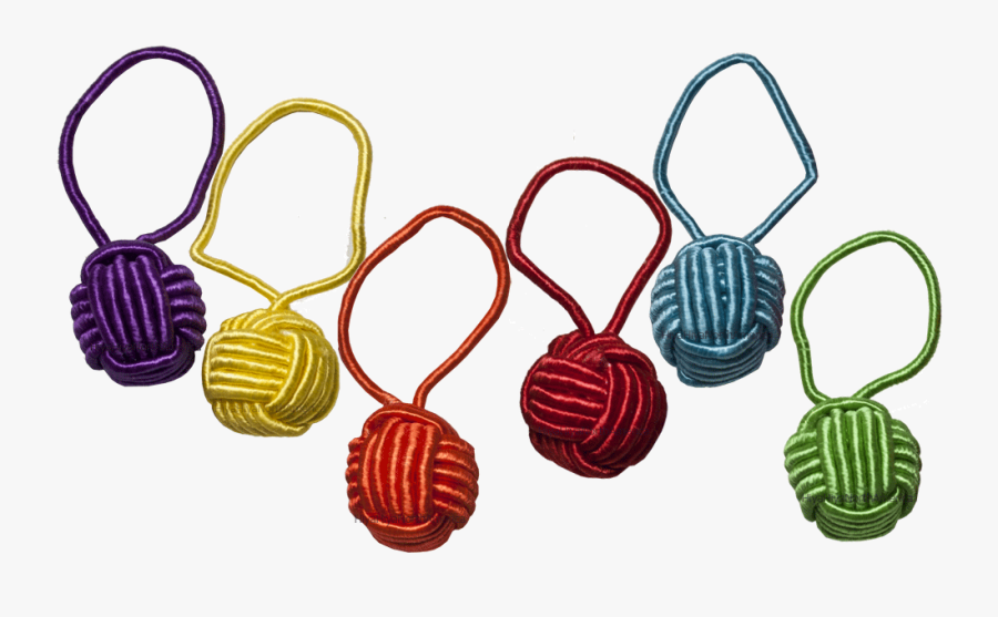 Hiyahiya Yarn Ball Stitch Markers - Yarn Ball Stitch Markers, Transparent Clipart