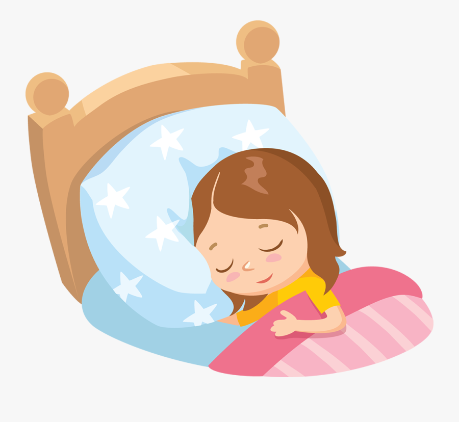 Cartoon Girl Sleeping Png , Free Transparent Clipart - ClipartKey