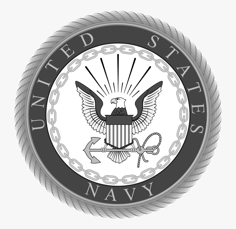 Transparent Us Navy Anchor Png - Us Navy Logo Svg, Transparent Clipart