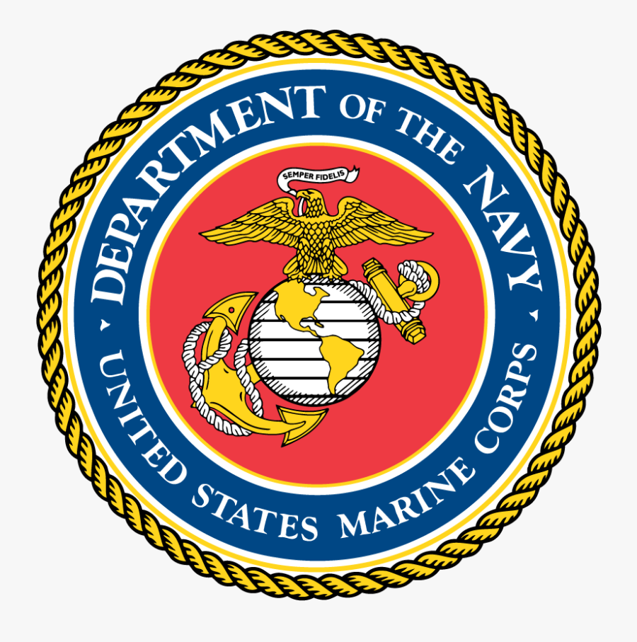 Marines Seal - Marine Corps Logo Small, Transparent Clipart