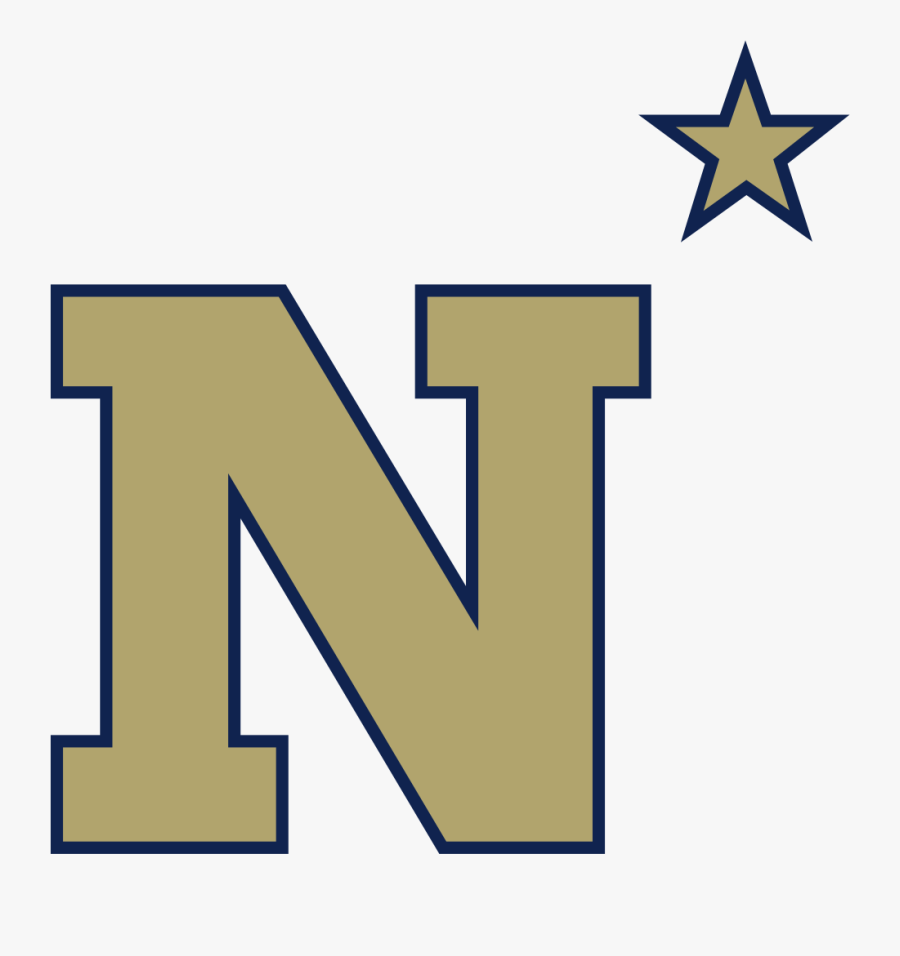 Transparent Us Navy Png - Logo Naval Academy Football, Transparent Clipart