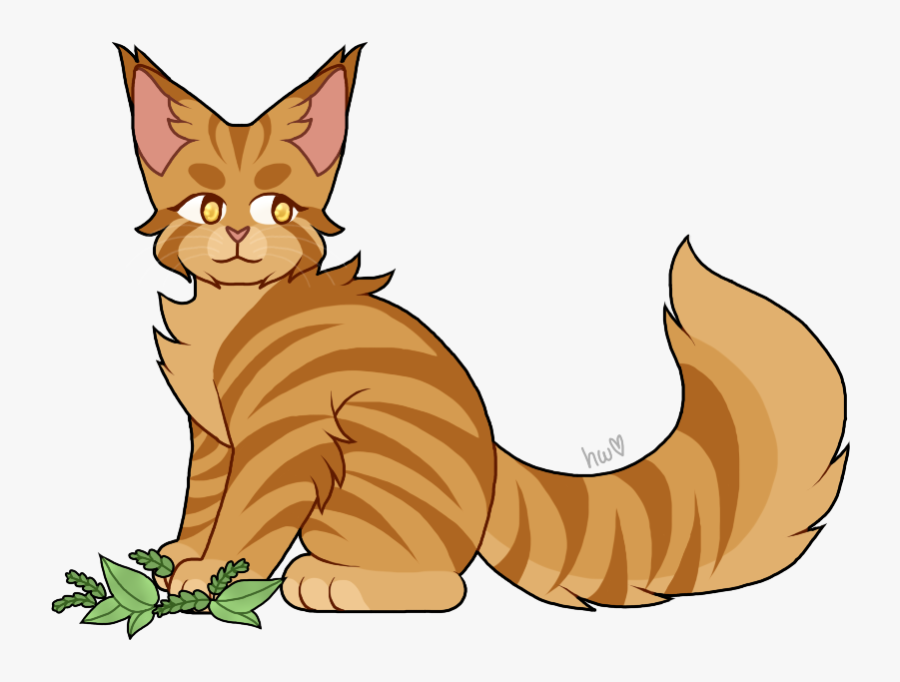 Cat Stripes Png - Warrior Cats Orange, Transparent Clipart