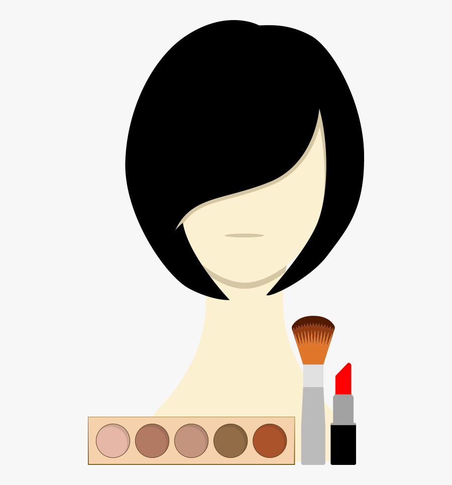 Transparent Doing Makeup Clipart, Transparent Clipart