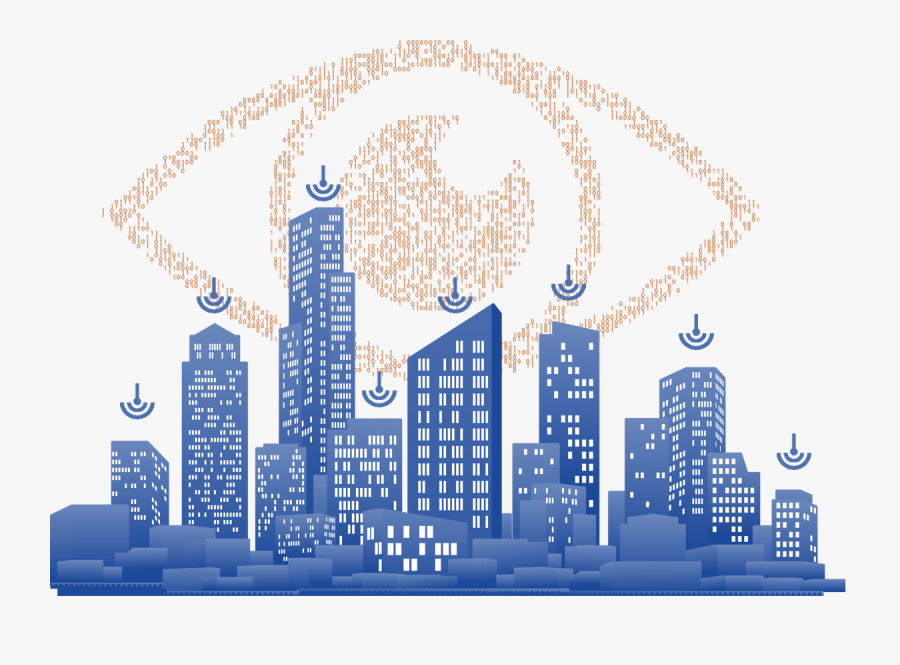 Skyline Clipart Smart City - High Rise Building Logo, Transparent Clipart