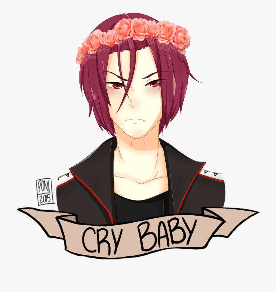 Rin Matsuoka Cry Baby - Cartoon, Transparent Clipart