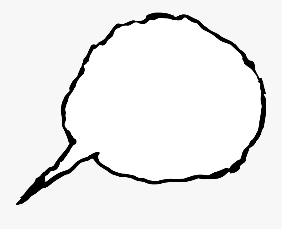 Speech Bubble Clipart Drawn, Transparent Clipart