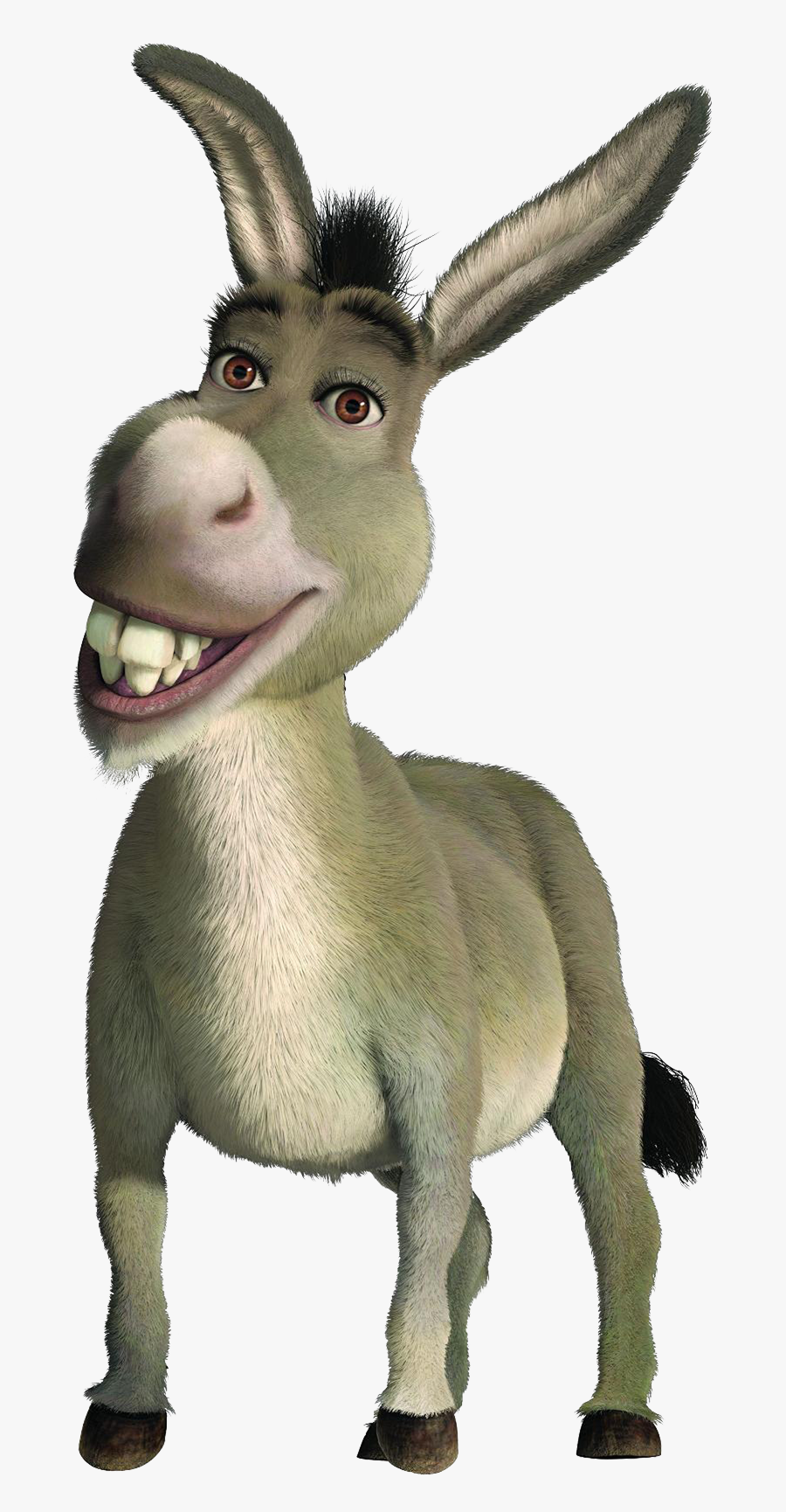 Shrek Donkey Clipart - Donkey Cuz I M All Alone , Free Transparent