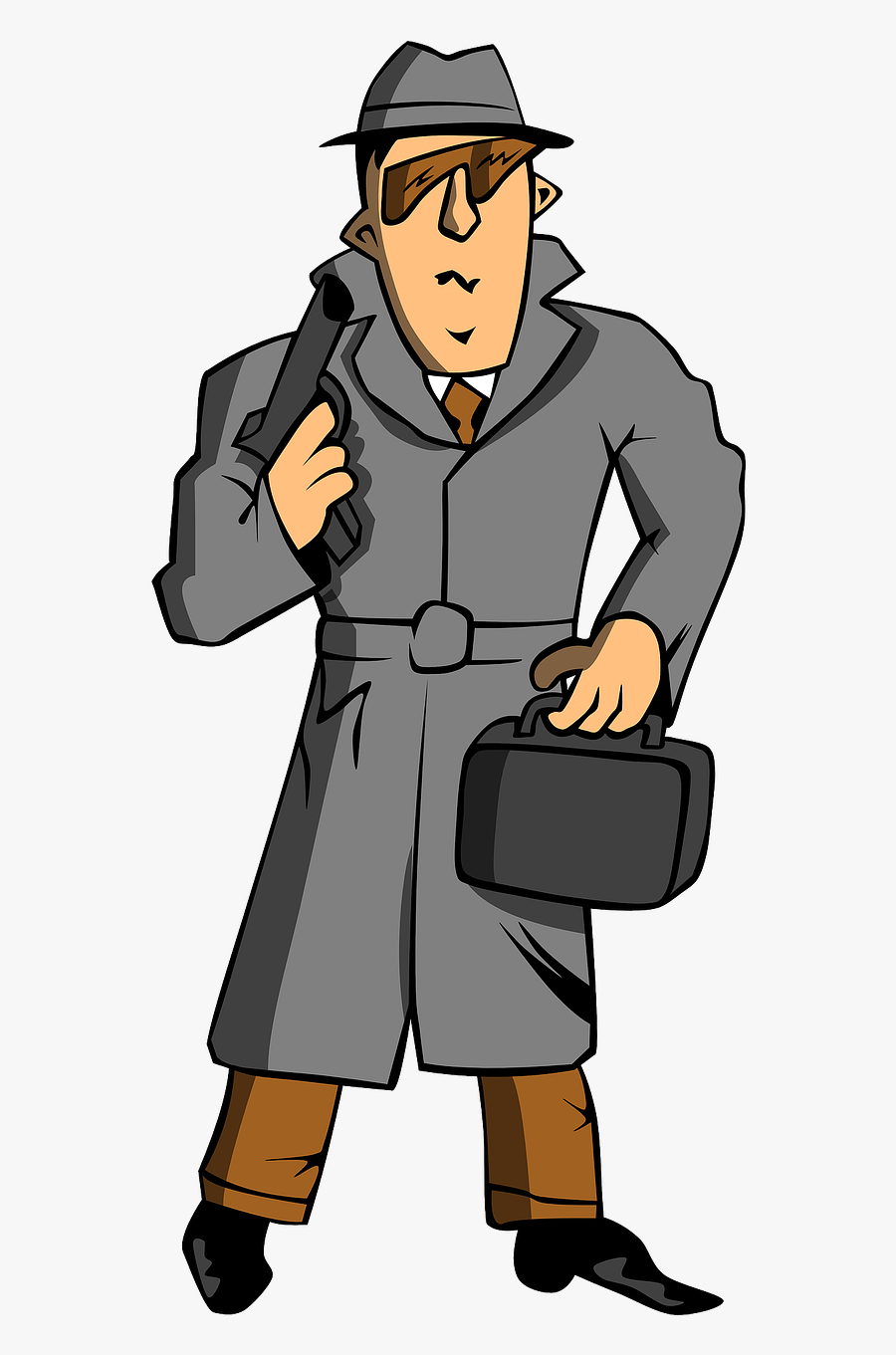 Spy Secret Agent Free Picture - Spy Clip Art, Transparent Clipart