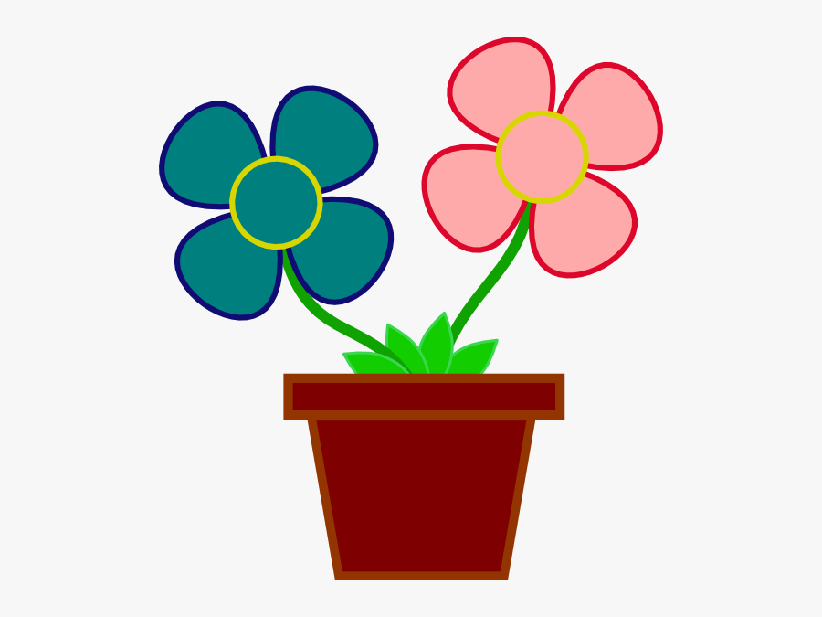 Clip Art At Clker - Clip Art Flowers, Transparent Clipart