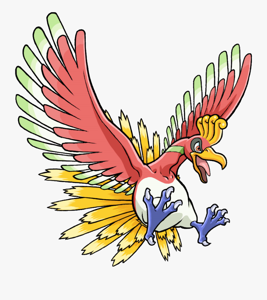 250 Ho-oh Prgs - Pokemon Ranger Guardian Signs Ho Oh, Transparent Clipart