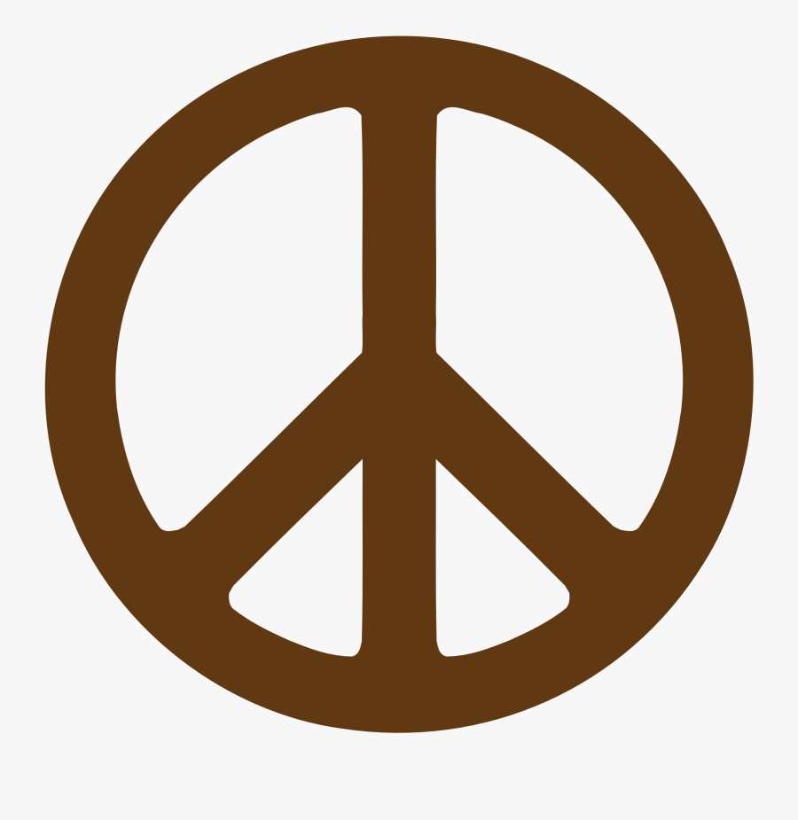 Peace Symbol 1 Base Fav Wall Paper Background 555px - Peace Symbol, Transparent Clipart