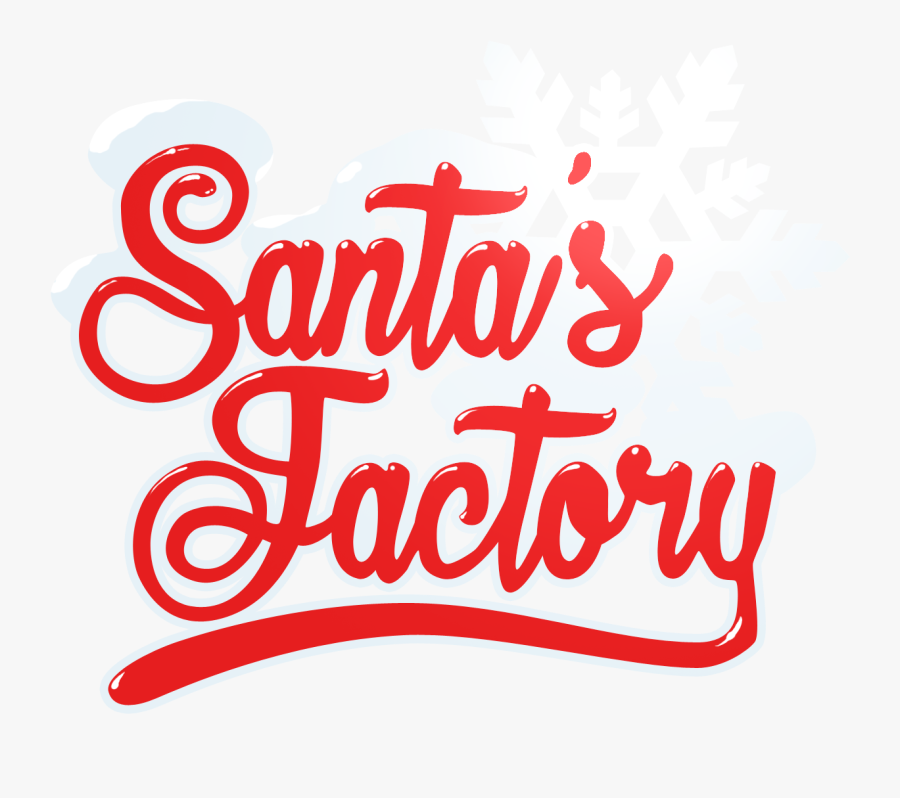 Santa's Factory Png, Transparent Clipart