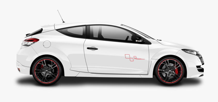 Renault Megane Rs Trophy White Png Image - Renault Megane 265 Trophy, Transparent Clipart