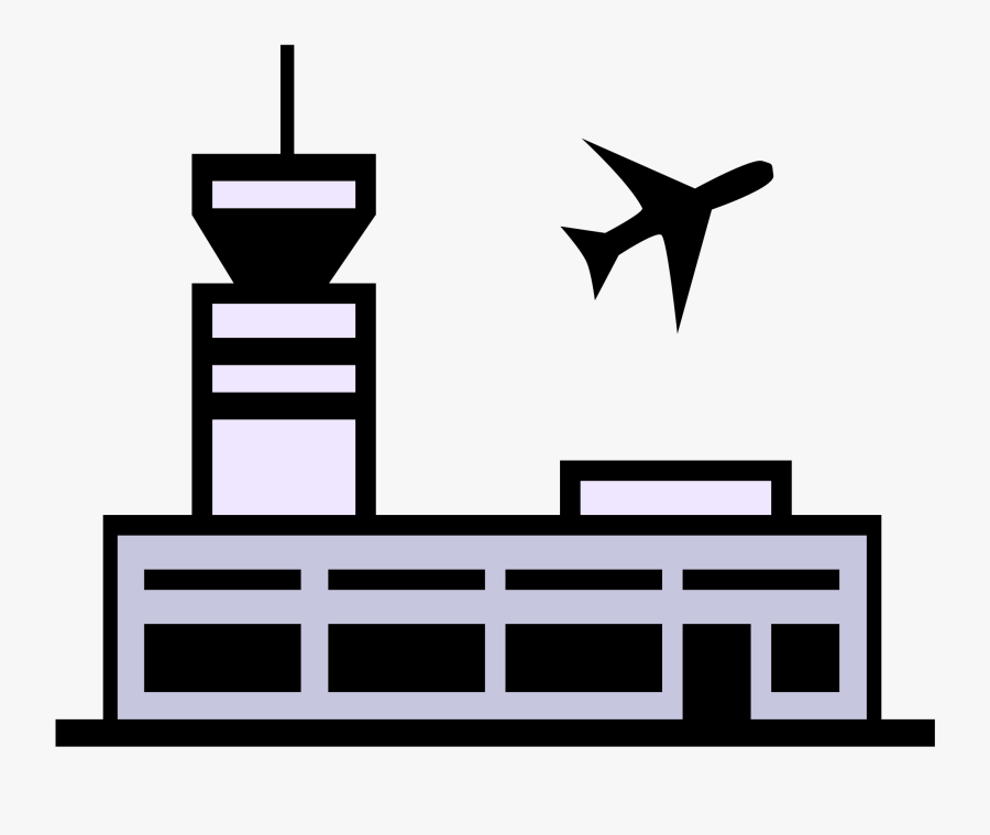 Airport Clipart, Transparent Clipart