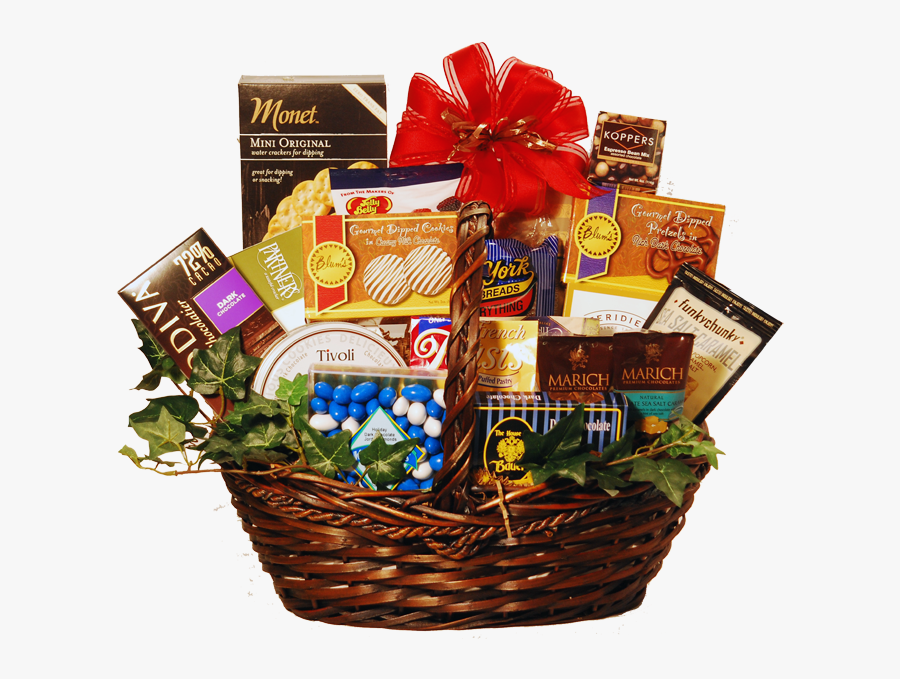 Gift Basket Png- - Gift Basket Transparent Background, Transparent Clipart