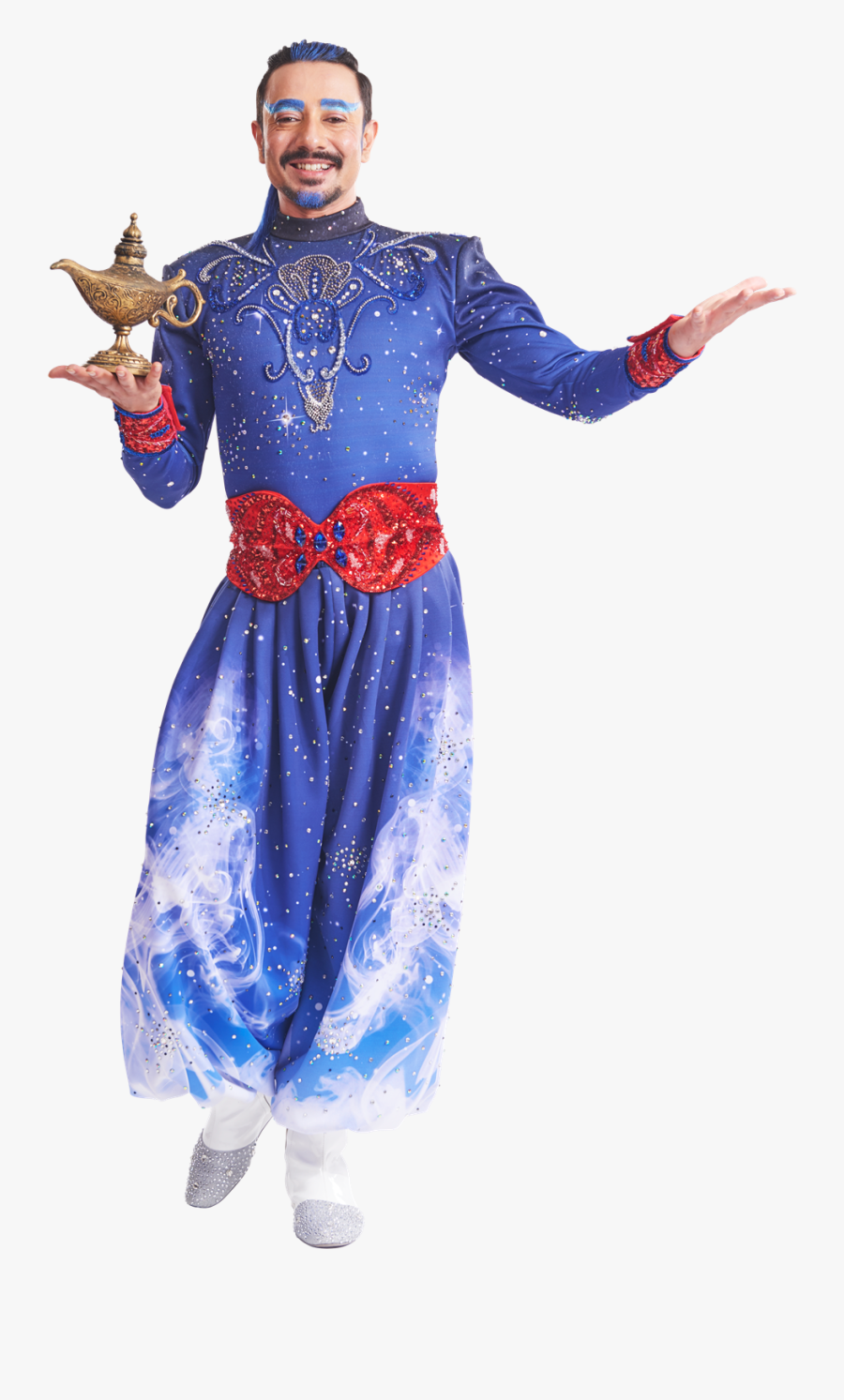 Transparent Aladdin Genie Png - Cosplay, Transparent Clipart