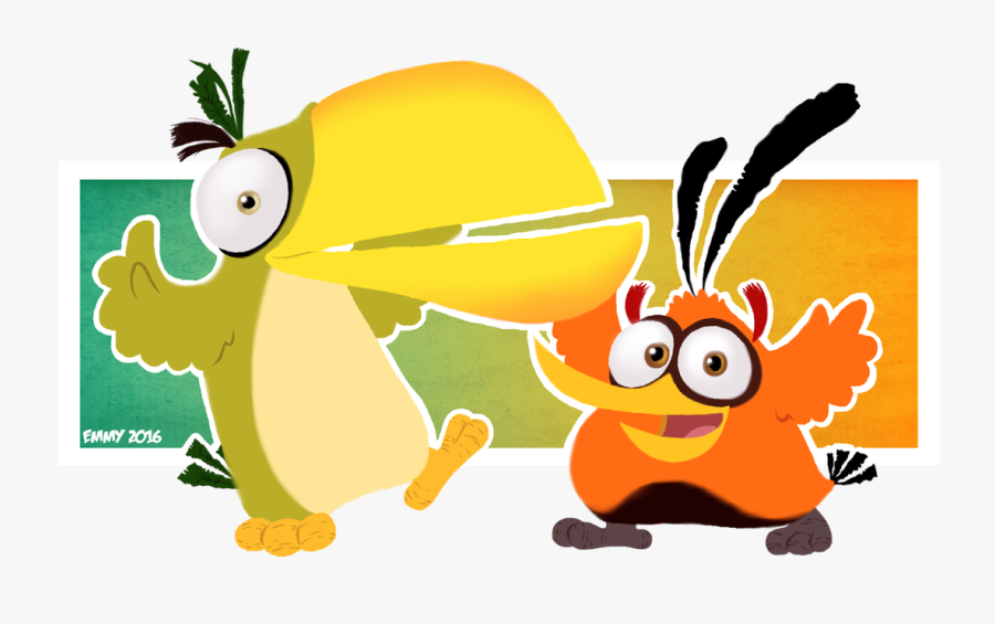 Angry Birds On Twitter - Hal And Bubbles Angry Birds Sleeping, Transparent Clipart