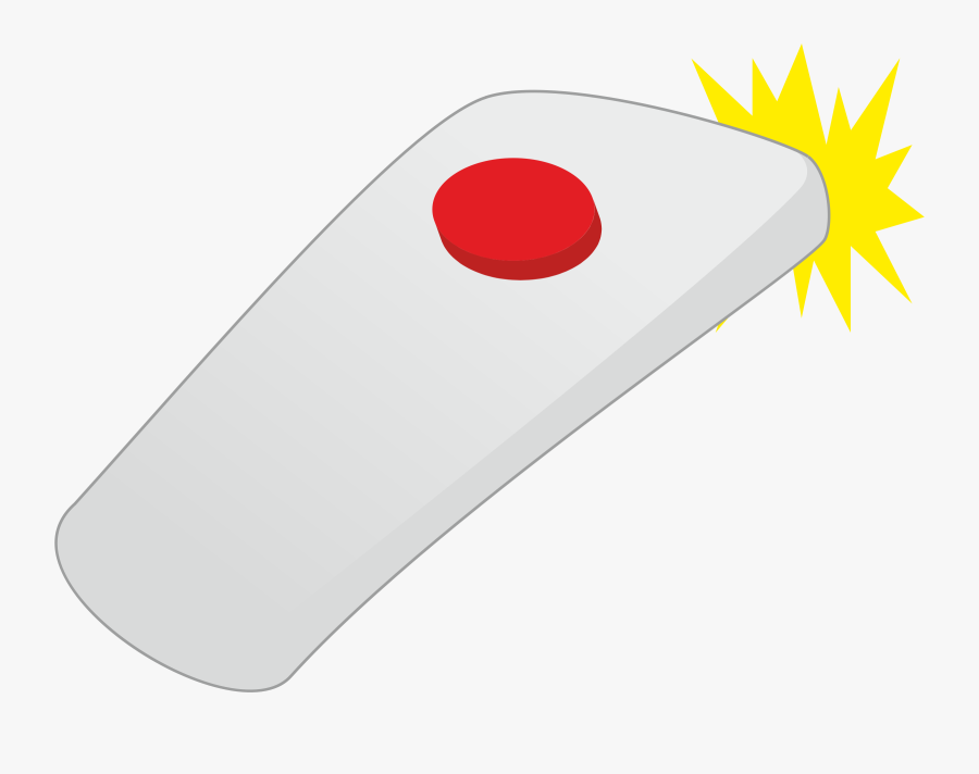 Rectangle,red,remote Controls - Remote Control Clipart Png, Transparent Clipart