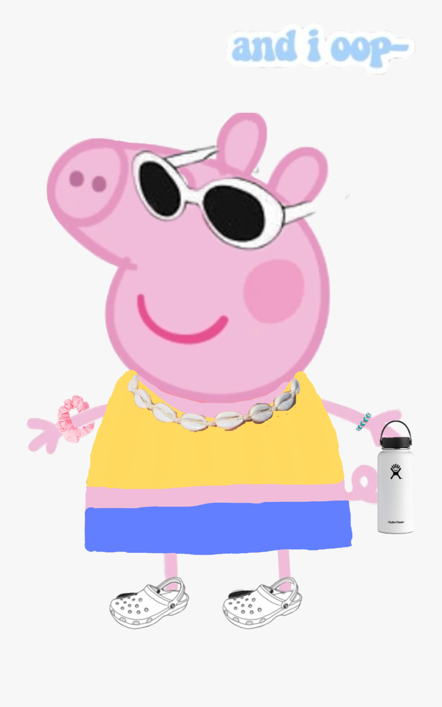 Vsco Peppa😏 ️ - Peppa Pig Icon , Free Transparent Clipart - ClipartKey