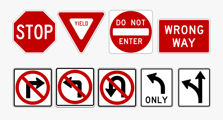 Regulatory & Warning Signs - Road Sign For Safety , Free Transparent ...