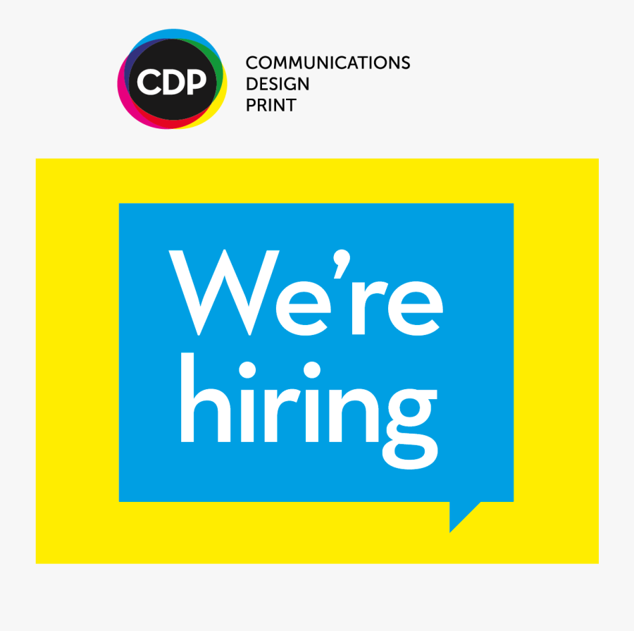 Cdp We"re Hiring - Graphic Design, Transparent Clipart