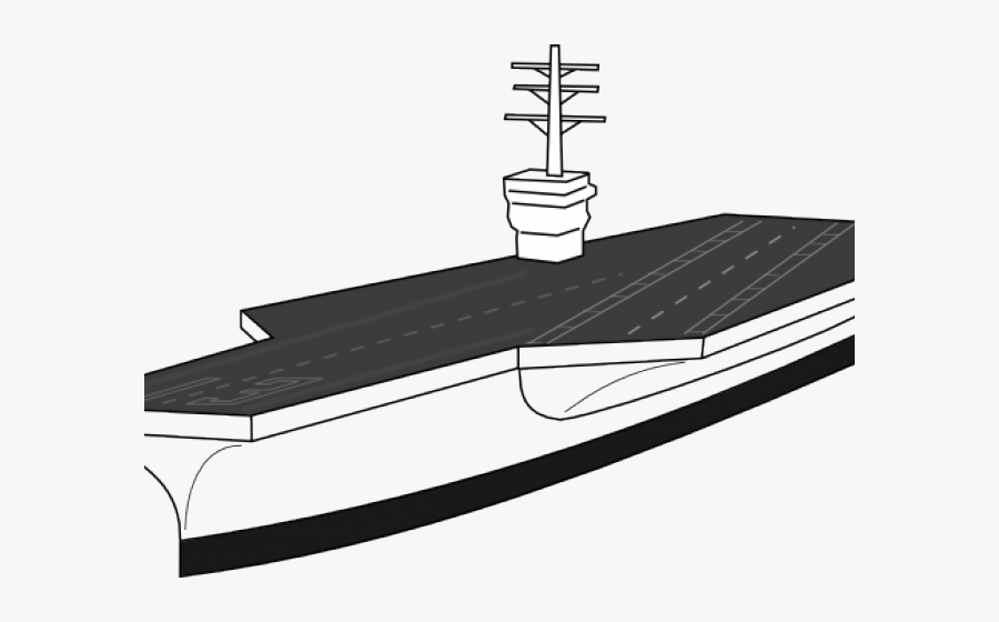 Aircraft Carrier Clip Art, Transparent Clipart