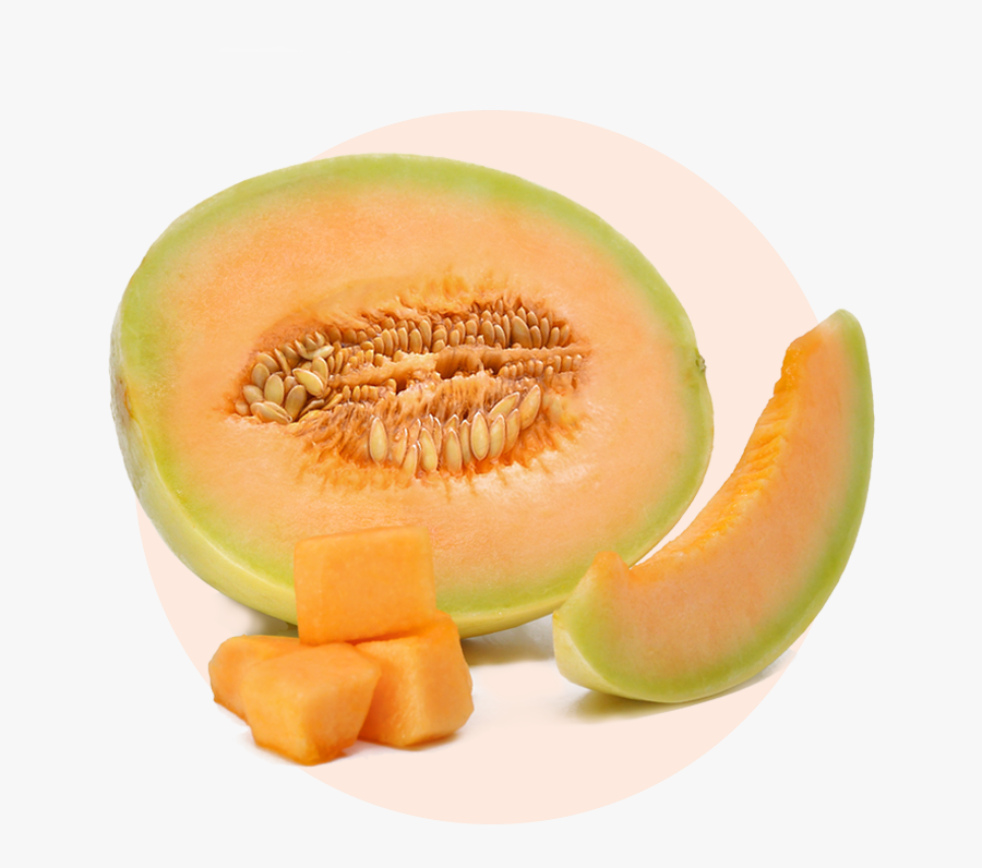 Transparent Cantaloupe Png - Orange Flesh Honeydew Melon, Transparent Clipart