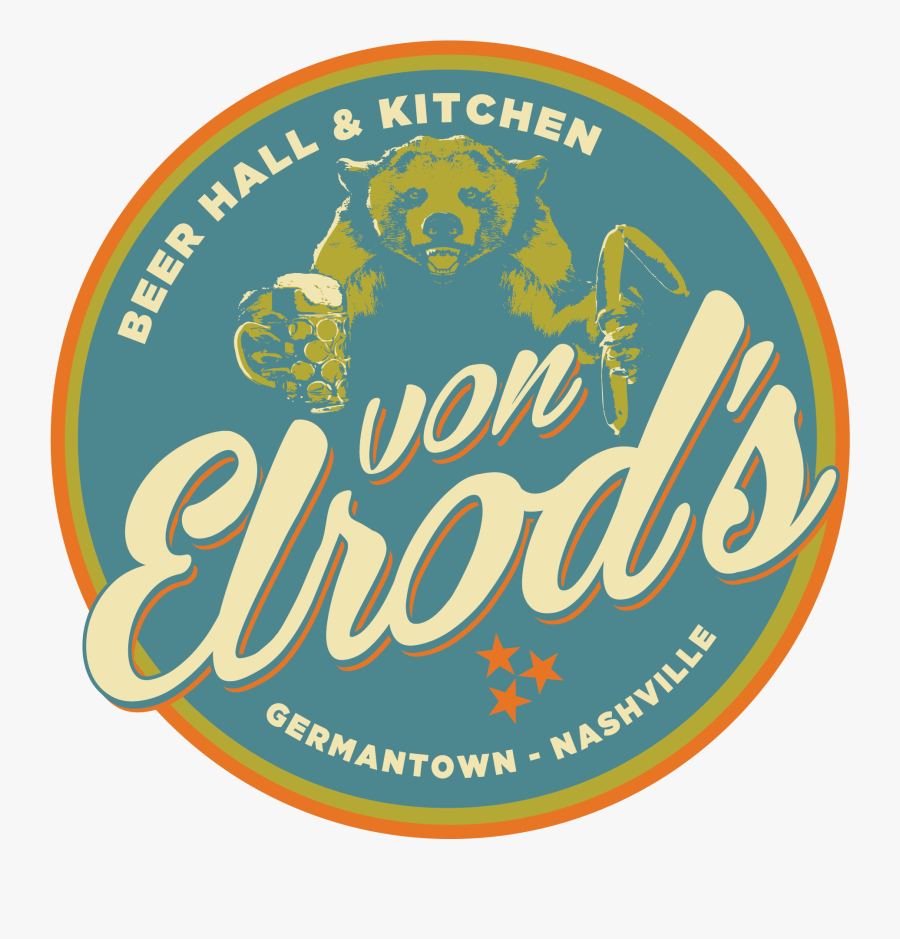 Von Elrod’s Beer Hall & Kitchen - Von Elrod's Beer Hall & Kitchen, Transparent Clipart