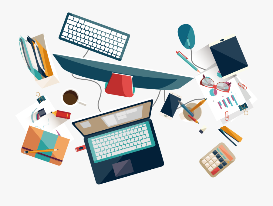 Transparent Desk Png - Online Business, Transparent Clipart