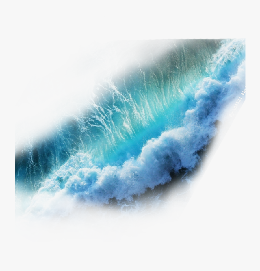 #edits #waterfall #water #waves #art #nature #stickers - Png Water 1 Drop, Transparent Clipart