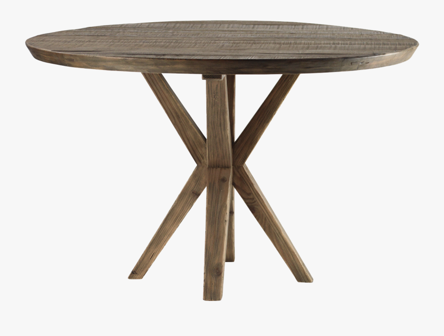 Solid Wood Round Dining - Round Wooden Table Png, Transparent Clipart