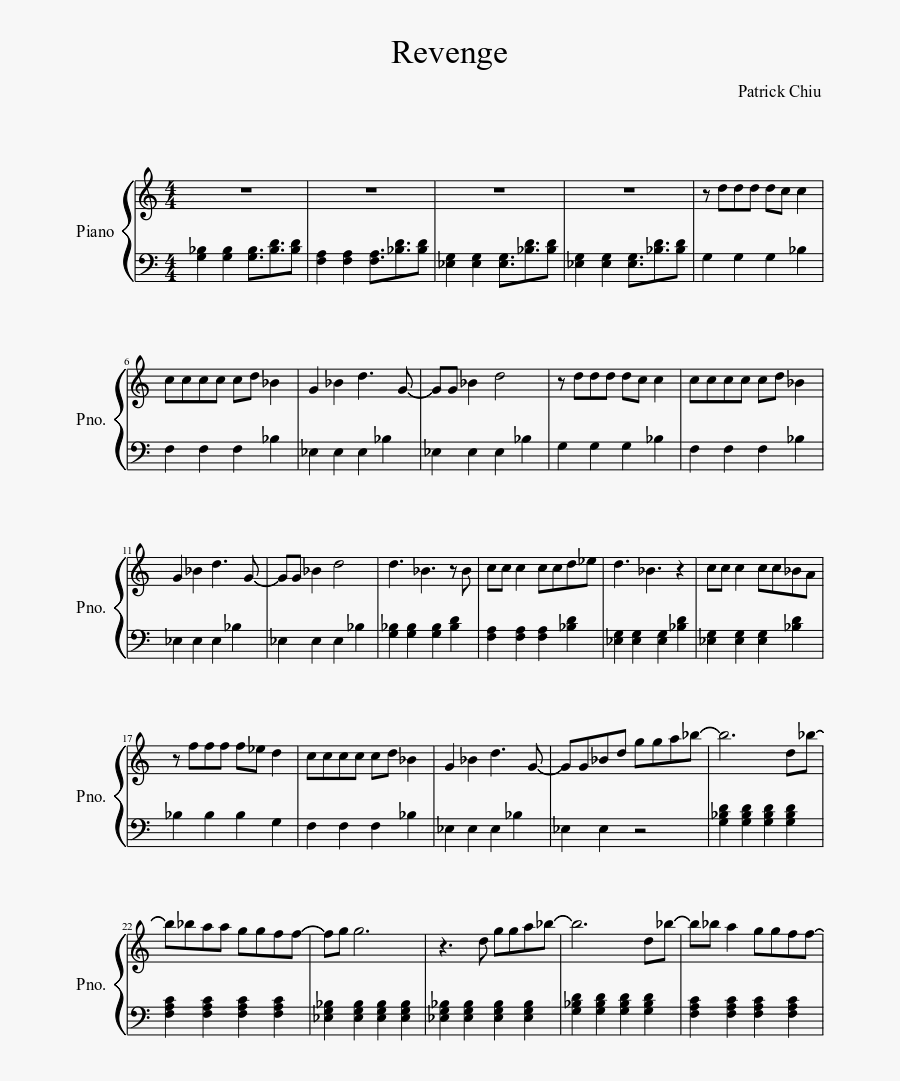 Seven Nation Army Cello Sheet Music, Transparent Clipart