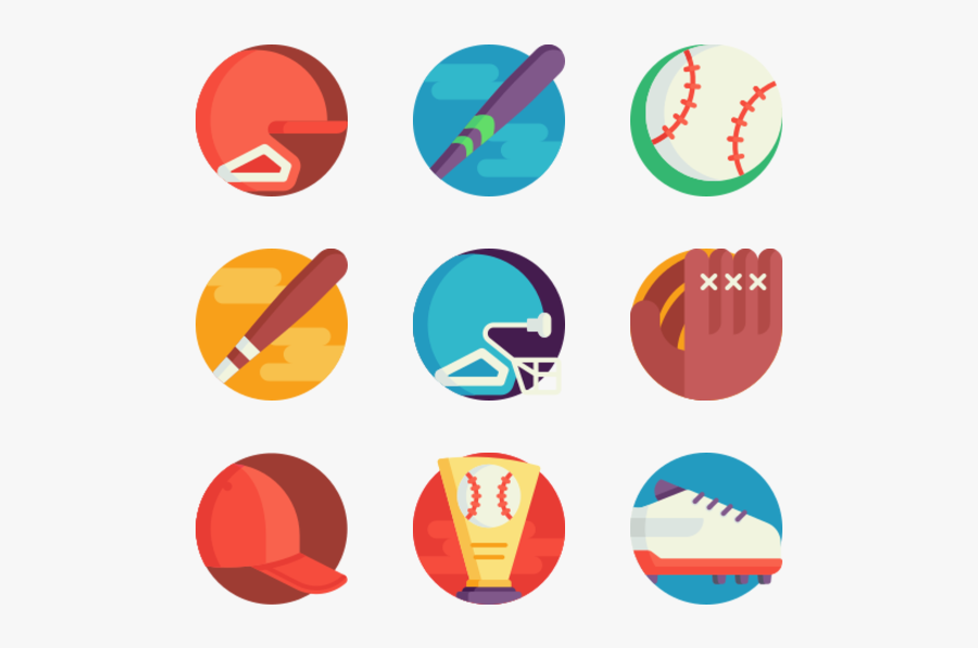 Baseball - Icon Application Vector, Transparent Clipart