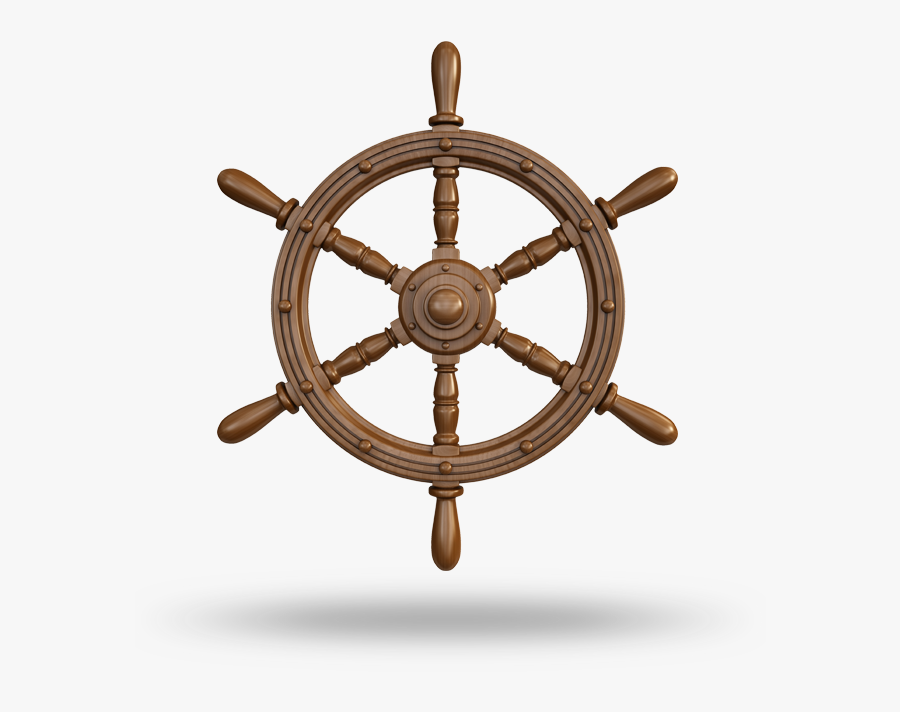 Transparent Ship Wheel Png - Ship Wheel, Transparent Clipart