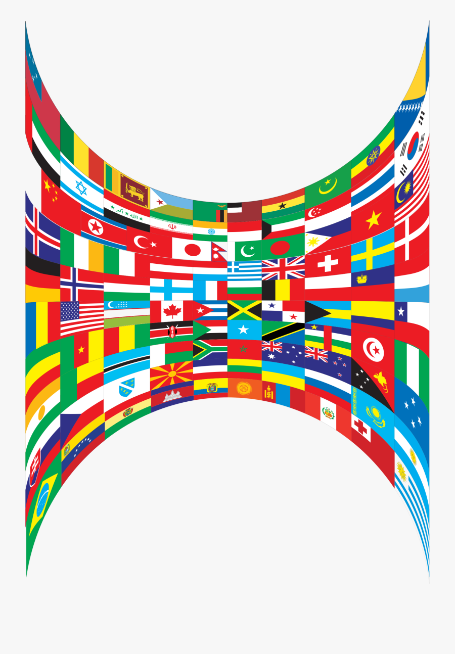 World Flags Border Png Clipart , Png Download - Border World Flags Transparent, Transparent Clipart