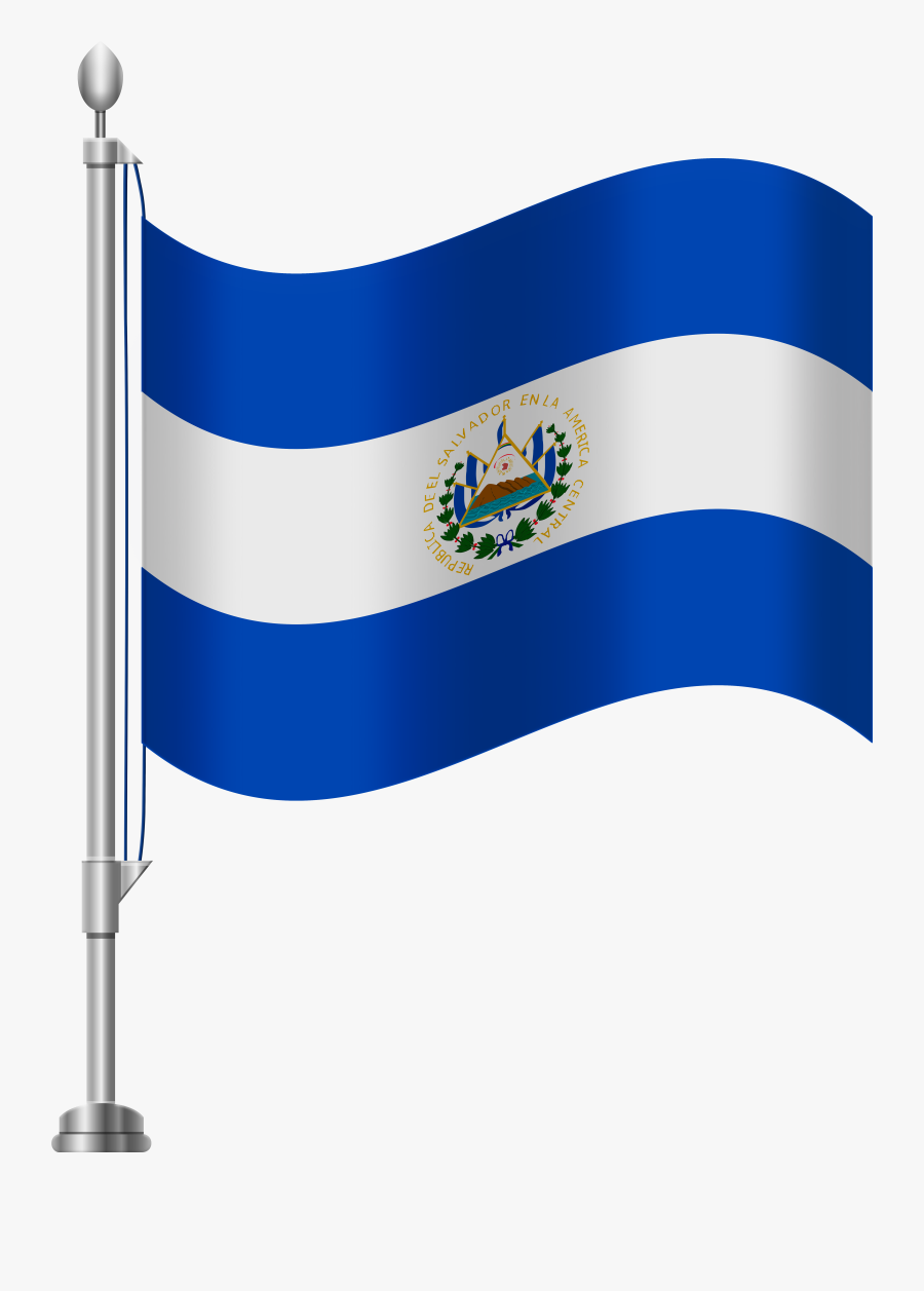 El Salvador Flag Png Clip Art, Transparent Clipart