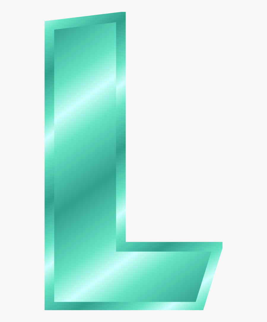 Large Medium Thumb - Letter L Clipart, Transparent Clipart