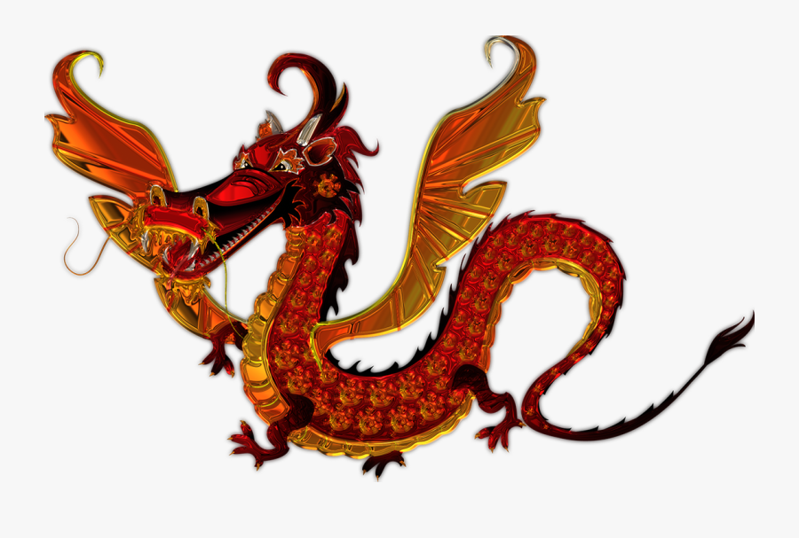 Transparent Chinese Dragons Clipart - Chinese Dragon Cartoon, Transparent Clipart