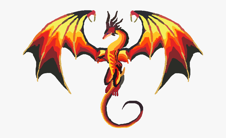 I Usually Don"t Do Flying Dragons So This Was A Twist - Draw A Fire Dragon, Transparent Clipart
