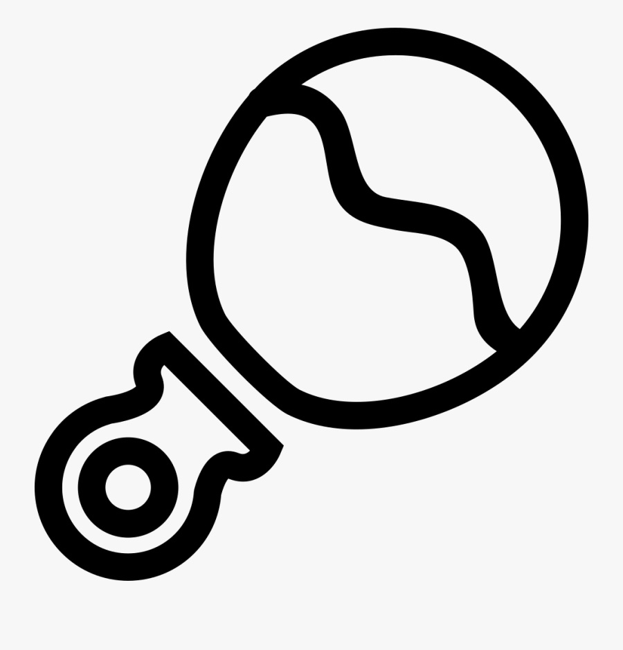 Rattle For Babies - Baby Rattle Icon Png, Transparent Clipart