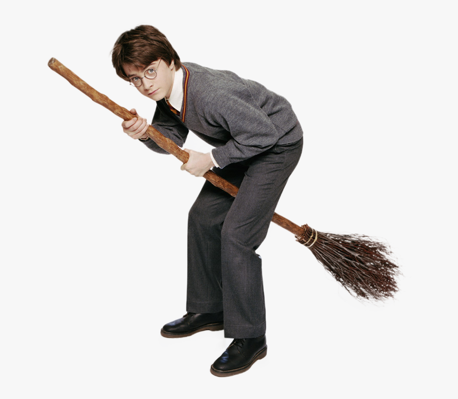 Harry Potter Broom Meme, Transparent Clipart