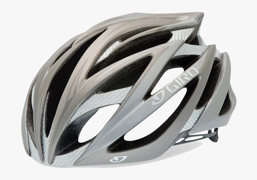 Transparent Bicycle Helmet Clipart - Grey Road Bike Helmet, Transparent Clipart