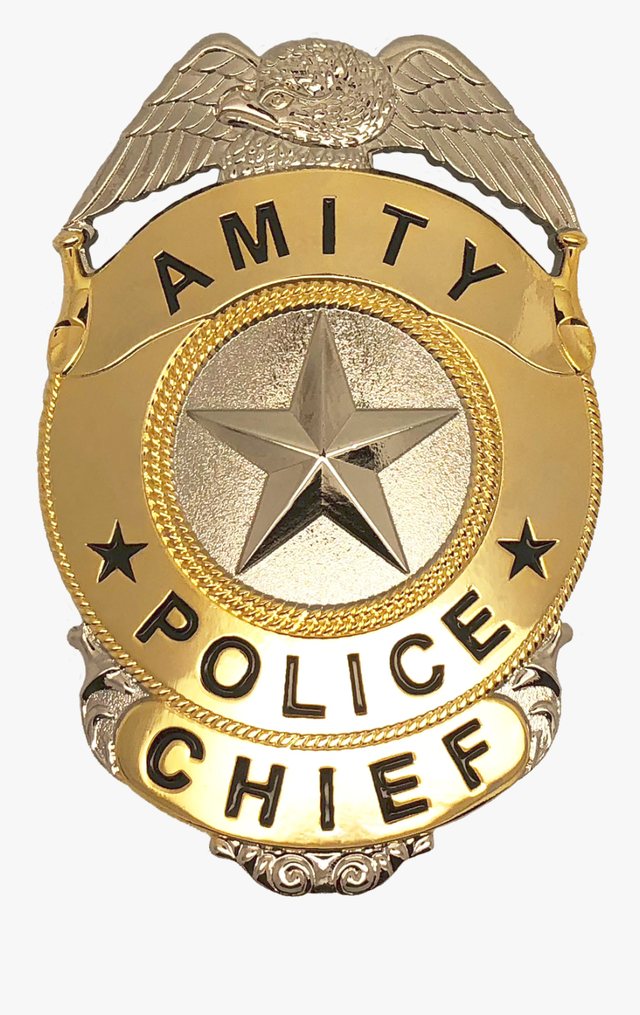 Police Badges, Transparent Clipart