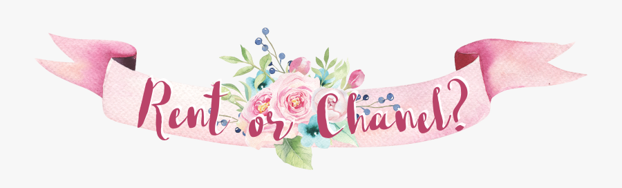 Transparent Chanel Png - Blue Pink Floral Watercolor , Free Transparent
