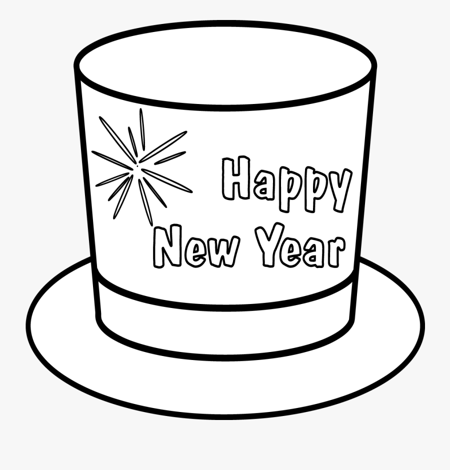 Transparent New Years Hat Png, Transparent Clipart