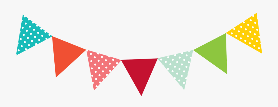 Bunting Clipart, Transparent Clipart