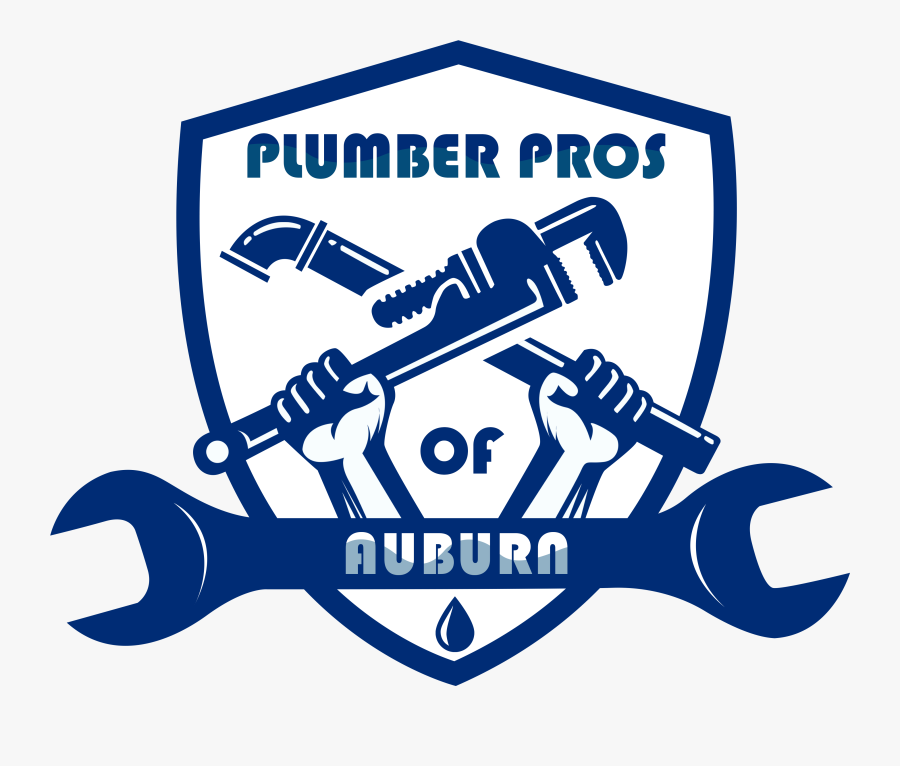 Plumber Pros Of Auburn - Plumbing Business Logo, Transparent Clipart