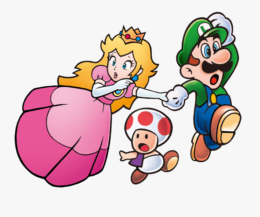 Transparent Super Mario Clipart - Super Mario Bros 3 Princess Peach, Transparent Clipart