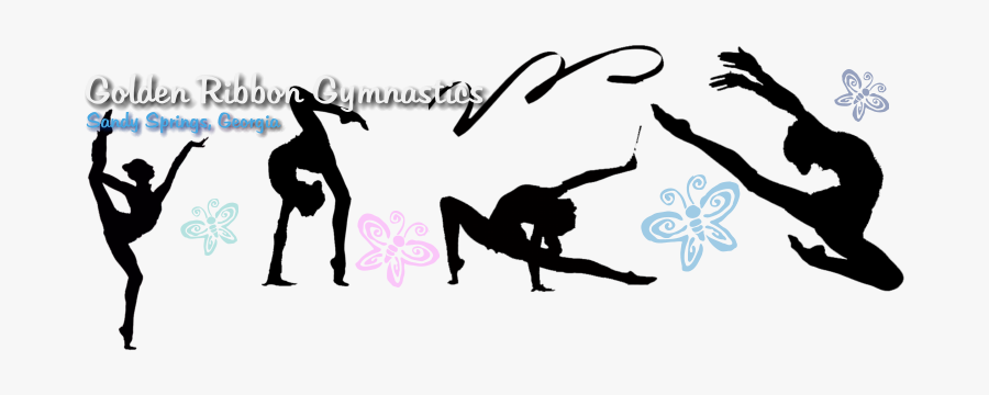 Golden Ribbon Gymnastics Sandy Springs, Georgia - Illustration, Transparent Clipart